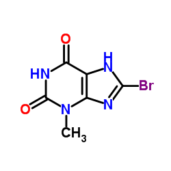8-Bromo-3-methyl-1H-purine-2,6(3H,7H)-dione_93703-24-3