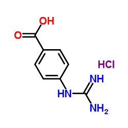4-Guanidinobenzoic acid hydrochloride_42823-46-1