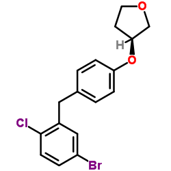 (3S)-3-[4-[(5-bromo-2-chlorophenyl)methyl]phenoxy]oxolane_915095-89-5