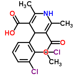 4-(2,3-Dichlorophenyl)-5-(methoxycarbonyl)-2,6-dimethyl-1,4-dihydropyridine-3-carboxylic acid_105580-45-8