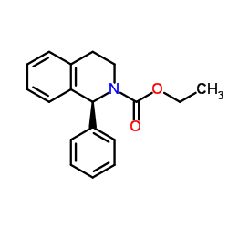 ethyl (1S)-1-phenyl-3,4-dihydro-1H-isoquinoline-2-carboxylate_180468-42-2