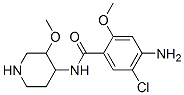 Benzamide, 4-amino-5-chloro-2-methoxy-N-[(3S,4R)-3-methoxy-4-piperidinyl]-, hydrochloride_221180-26-3