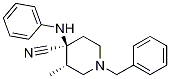 cis-(+)-3-Methyl-4-(phenylaMino)-1-(phenylMethyl)-4-piperidinecarbonitrile_147292-24-8
