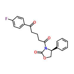 (4S)-3-[5-(4-Fluorophenyl)-1,5-dioxopenyl]-4-phenyl-2-oxazolidinone_189028-93-1
