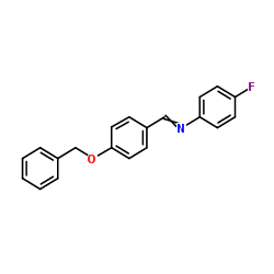 N-(4-(Benzyloxy)benzylidene)-4-fluoroaniline_70627-52-0