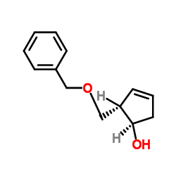 (1R,2S)-2-(phenylmethoxymethyl)cyclopent-3-en-1-ol_188399-48-6