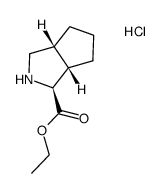 ethyl (1S,3aR,6aS)-octahydrocyclopenta[c]pyrrole-1-carboxylate hydrochloride_1147103-42-1