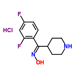 (2,4-Difluorophenyl)-4-piperidylmethanone Oxime Hydrochloride_135634-18-3