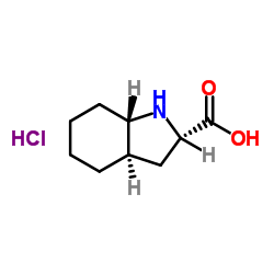 (2S,3aR,7aS)-2,3,3a,4,5,6,7,7a-octahydro-1H-indole-2-carboxylic acid,hydrochloride_144540-75-0
