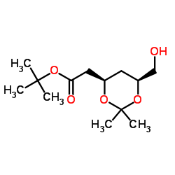 T-butyl-(3R,5S)-6-hydroxy 3,5-O-isopropylidene 3,5-dihydroxyhexanoate_124655-09-0