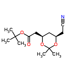 (4R,6R)-tert-Butyl-6-cyanomethyl-2,2-dimethyl-1,3-dioxane-4-acetate_125971-94-0
