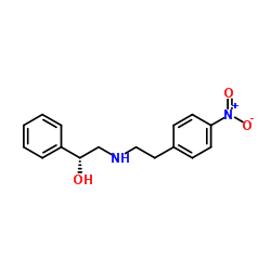 (1R)-2-[2-(4-nitrophenyl)ethylamino]-1-phenylethanol_223673-34-5