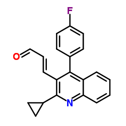 (E)-3-[2-Cyclopropyl-4-(4-fluorophenyl)-3-quinolinyl-2-propenal_148901-68-2