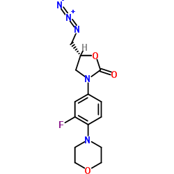 (R)-[N-3-(3-fluoro-4-morpholinylphenyl)-2-oxo-5-oxazolidinyl]methyl azide_168828-84-0