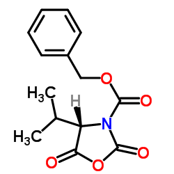 benzyl (4S)-2,5-dioxo-4-propan-2-yl-1,3-oxazolidine-3-carboxylate_158257-41-1