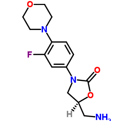 (5S)-5-(aminomethyl)-3-(3-fluoro-4-morpholin-4-ylphenyl)-1,3-oxazolidin-2-one_168828-90-8