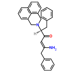(S,Z)-5-Amino-2-(dibenzylamino)-1,6-diphenylhex-4-en-3-one_156732-13-7