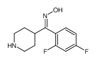 (NZ)-N-[(2,4-difluorophenyl)-piperidin-4-ylmethylidene]hydroxylamine_691007-05-3