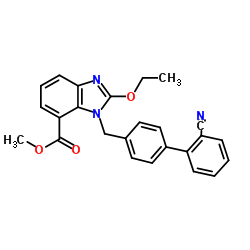 Methyl 1-((2'-cyano-[1,1'-biphenyl]-4-yl)methyl)-2-ethoxy-1H-benzo[d]imidazole-7-carboxylate_139481-44-0