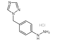 1-[(4-Hydrazinophenyl)methyl]-1H-1,2,4-triazole hydrochloride_154748-67-1