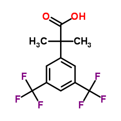 2-[3,5-bis(trifluoromethyl)phenyl]-2-methylpropanoic acid_289686-70-0