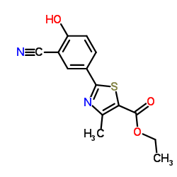 Ethyl 2-(3-cyano-4-hydroxyphenyl)-4-methylthiazole-5-carboxylate_161798-02-3