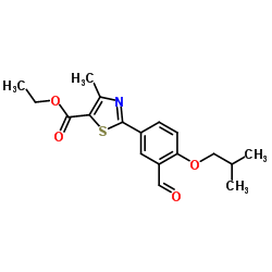 ETHYL 2-(3-FORMYL-4-ISOBUTOXYPHENYL)-4-METHYLTHIAZOLE-5-CARBOXYLATE_161798-03-4