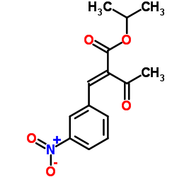 Isopropyl 2-(3-Nitrobenzylidene)acetoacetate_39562-25-9
