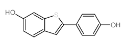 2-(4-hydroxyphenyl)-1-benzothiophen-6-ol_63676-22-2