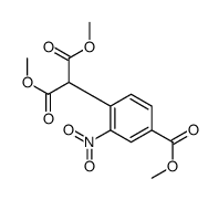 dimethyl 2-(4-methoxycarbonyl-2-nitrophenyl)propanedioate_1160293-27-5