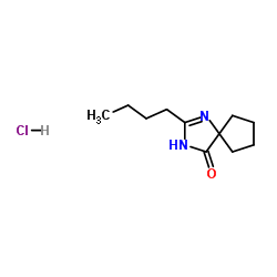 2-butyl-1,3-diazaspiro[4.4]non-1-en-4-one_138402-05-8