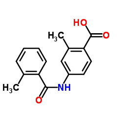 2-Methyl-4-[(2-methylbenzoyl)amino]benzoic acid_317374-08-6