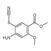 methyl 4-amino-2-methoxy-5-thiocyanatobenzoate_59168-56-8