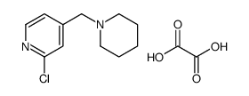 2-chloro-4-(piperidin-1-ylmethyl)pyridine,oxalic acid_406484-56-8