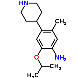 2-isopropoxy-5-methyl-4-(piperidin-4-yl)aniline_1035230-24-0