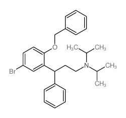 3-(5-bromo-2-phenylmethoxyphenyl)-3-phenyl-N,N-di(propan-2-yl)propan-1-amine_156755-27-0
