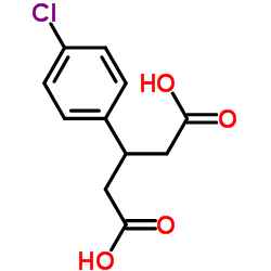 3-(4-chlorophenyl)pentanedioic acid_35271-74-0