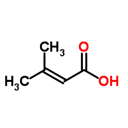 3-Methylbut-2-enoic acid_541-47-9
