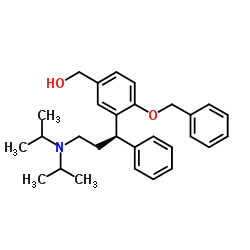 {4-(benzyloxy)-3-[(1R)-3-(dipropan-2-ylamino)-1-phenylpropyl]phenyl}methanol_156755-37-2
