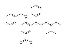 methyl 3-[3-[di(propan-2-yl)amino]-1-phenylpropyl]-4-phenylmethoxybenzoate_156755-35-0