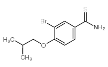 3-Bromo-4-isobutoxybenzothioamide_208665-96-7