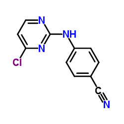 4-[(4-Chloro-2-pyrimidinyl)amino]-benzonitrile_244768-32-9