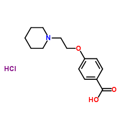 4-[2-(1-Pipiridine)ethoxybenzoic acid hydrochloride_84449-80-9