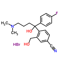 4-(4-(Dimethylamino)-1-(4-fluorophenyl)-1-hydroxybutyl)-3-(hydroxymethyl)benzonitrile hydrobromide_103146-26-5