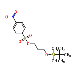 3-[tert-butyl(dimethyl)silyl]oxypropyl 4-nitrobenzenesulfonate_220299-14-9