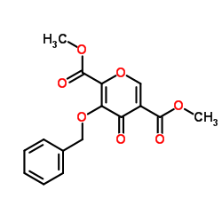 4-Oxo-3-(phenylmethoxy)-4H-pyran-2,5-dicarboxylic acid 2,5-dimethyl ester_1246616-66-9