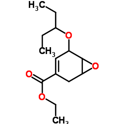 Ethyl (1S,5R,6S)-5-(pentan-3-yl-oxy)-7-oxa-bicyclo[4.1.0]hept-3-ene-3-carboxylate_204254-96-6