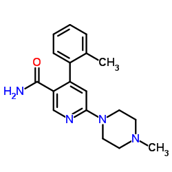 4-(2-methylphenyl)-6-(4-methylpiperazin-1-yl)pyridine-3-carboxamide_342417-01-0