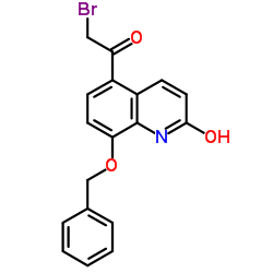 8-Benzyloxy-5-(2-bromoacetyl)-2-hydroxyquinoline_100331-89-3