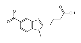 4-(1-Methyl-5-nitro-1H-benzimidazol-2-yl)butanoic acid_31349-48-1